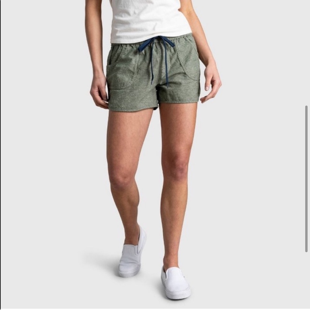 *NEW* United By Blue 3” Shorts - Hunter Green - XS